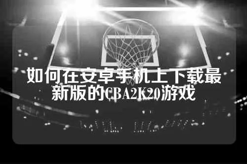 CBA2K20安卓版下载攻略及注意事项-第2张图片-www.211178.com_果博福布斯